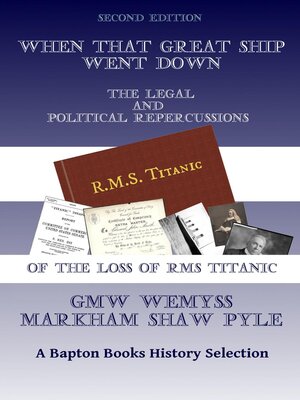 cover image of When That Great Ship Went Down